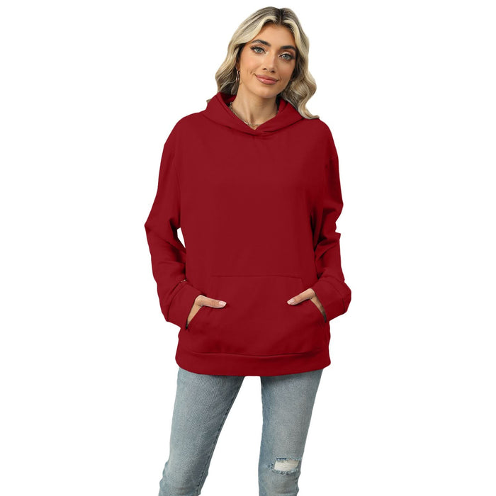 Women's Casual Hooded Sweatshirt with Pocket