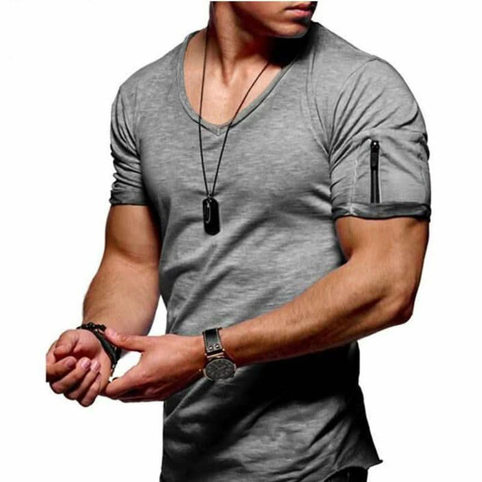 Men's Casual Short Sleeve Cotton T-Shirt