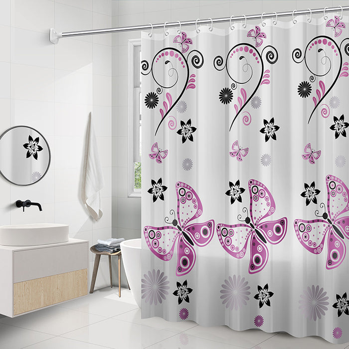 Shower Curtain Partition Curtain Door Curtain Square Shower Curtain