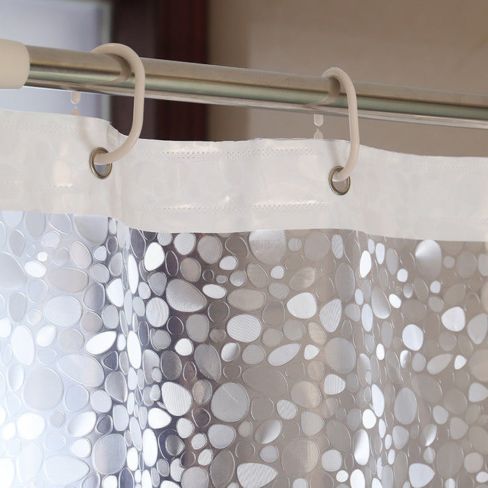 Clear Waterproof Shower Curtain