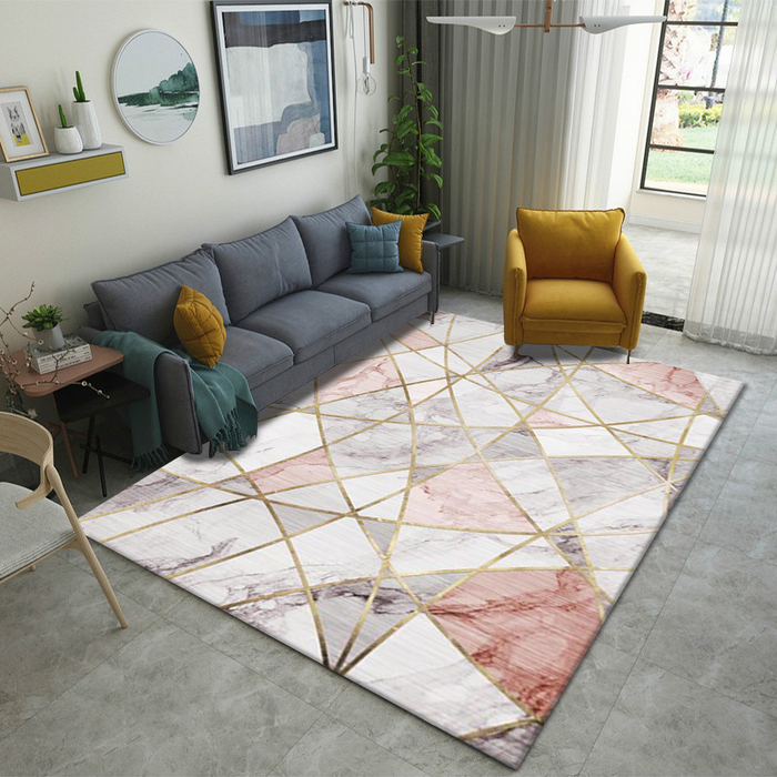 Luxurious Abstract Gradient Carpet