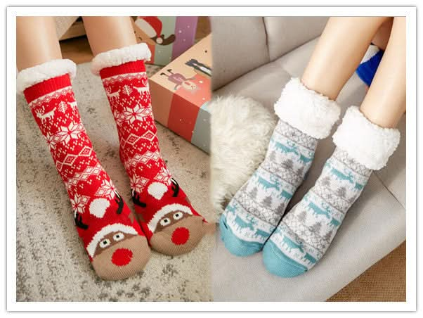 Warm sleep socks