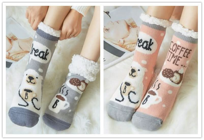 Warm sleep socks