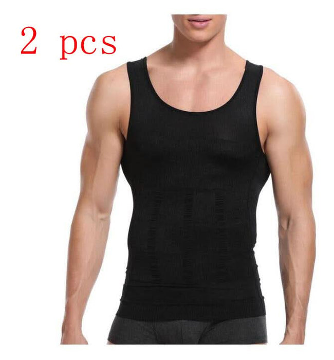 Men's Body Shaping Tummy Control Vest