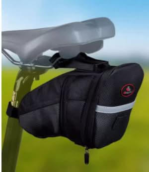 Mountain Bike Tail Bag | Bicycle Saddle and Seat Cushion Bag