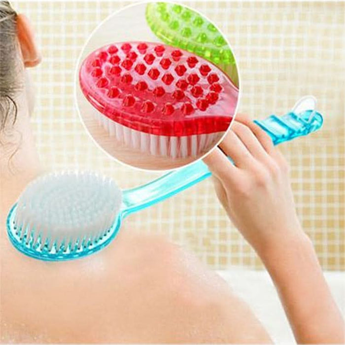 Long Handle Exfoliating Sponge Scrubber Brush