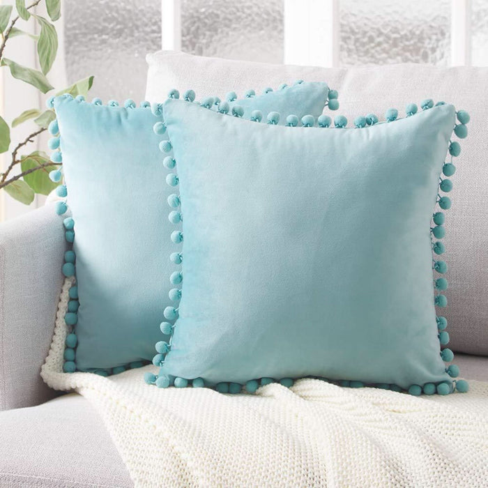 High Quality Ball Lace Plus Pillow Cover