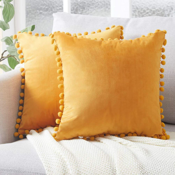 High Quality Ball Lace Plus Pillow Cover