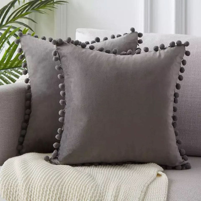 High Quality Ball Lace Plus Pillow Cover