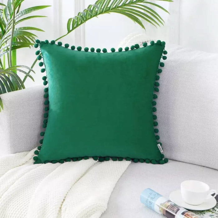 High Quality Ball Lace Plus Pillow Cover