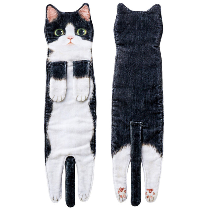 Cute Quick-drying Cat Hand Towel