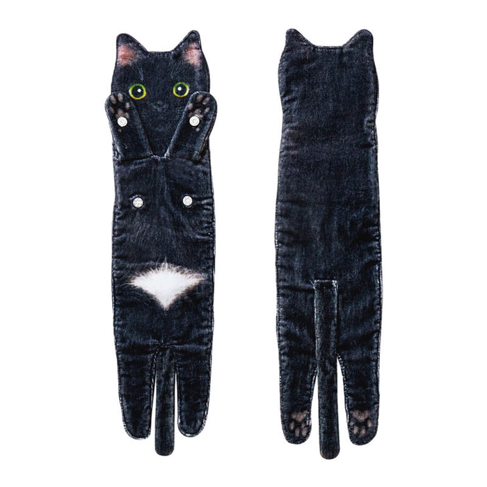 Cute Quick-drying Cat Hand Towel