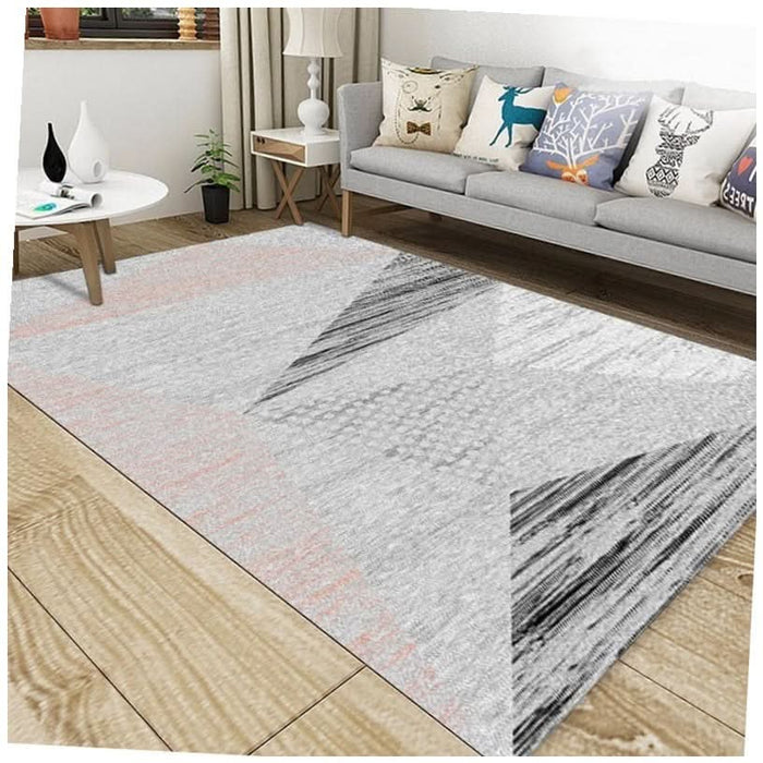 Abstract and Organic Living Room Carpet