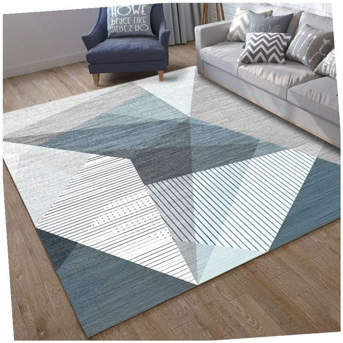 Abstract and Organic Living Room Carpet