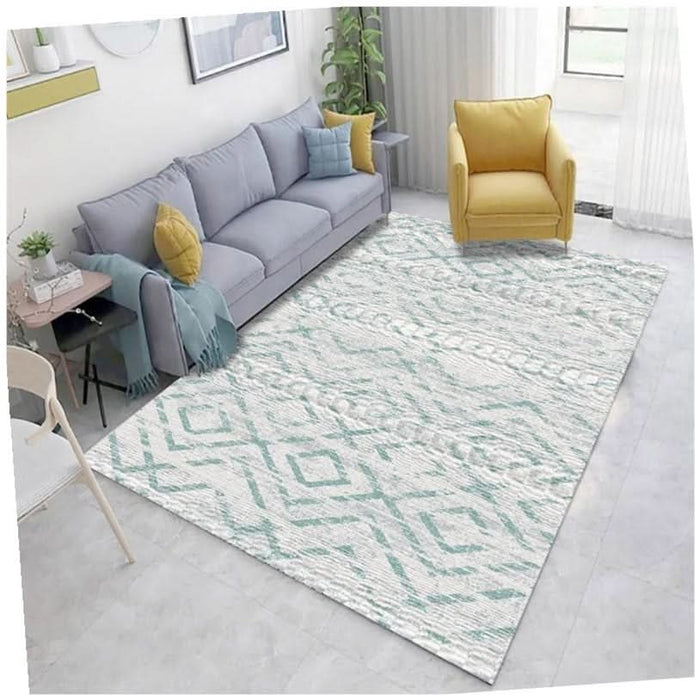 Abstract and Organic Living Room Carpet