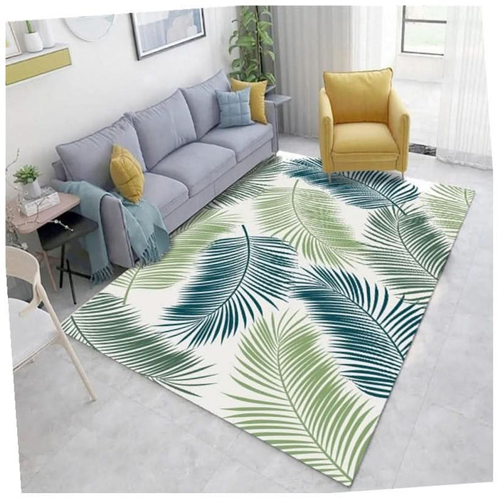 Abstract and Organic Living Room Carpet