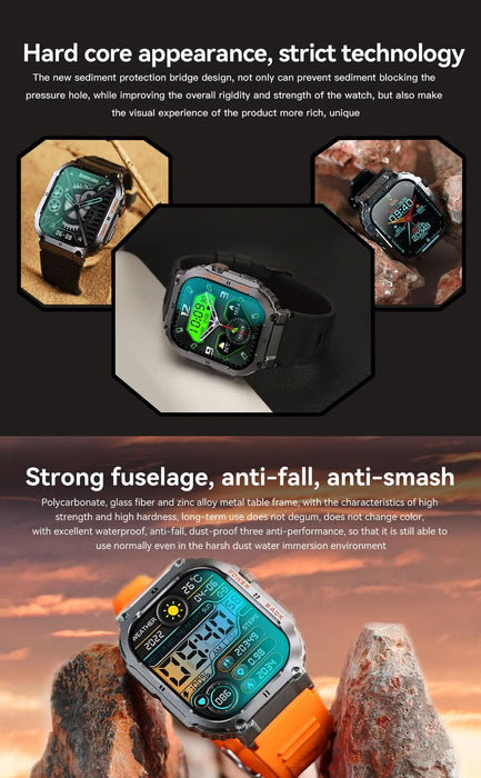 K57PRO Bluetooth Smartwatch with Call Function