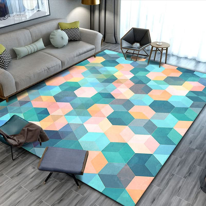 Modern Minimalist Carpet Geometric Abstract Carpet