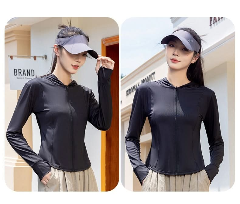 Women's Lightweight Ice Silk Sun Protection Clothing