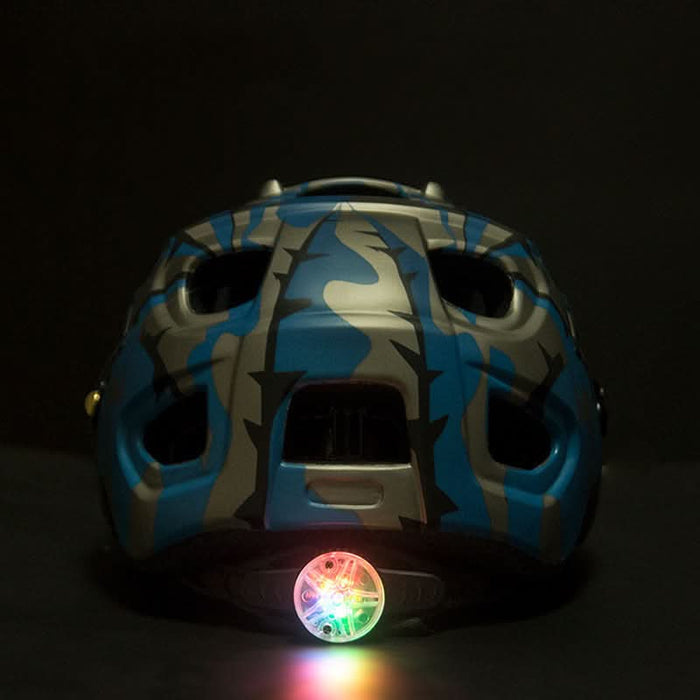 Integrated Bicycle Helmet for Mountain and Road Bikes