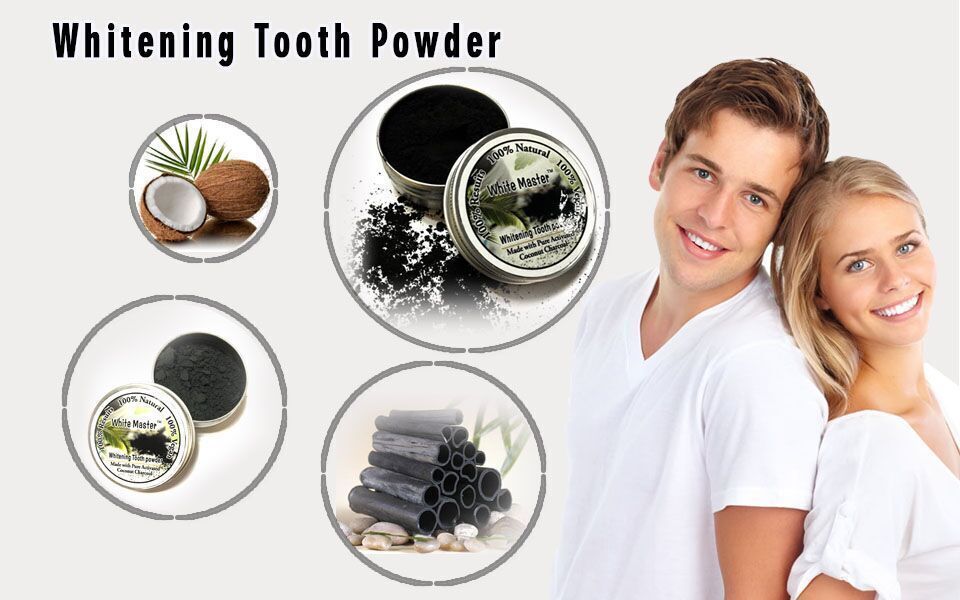 Black Bamboo Charcoal Tooth Powder