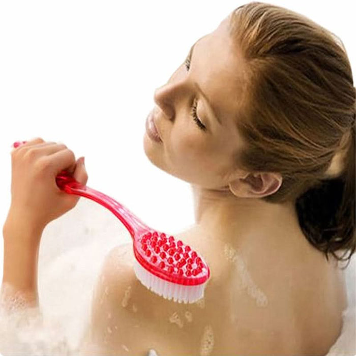 Long Handle Exfoliating Sponge Scrubber Brush