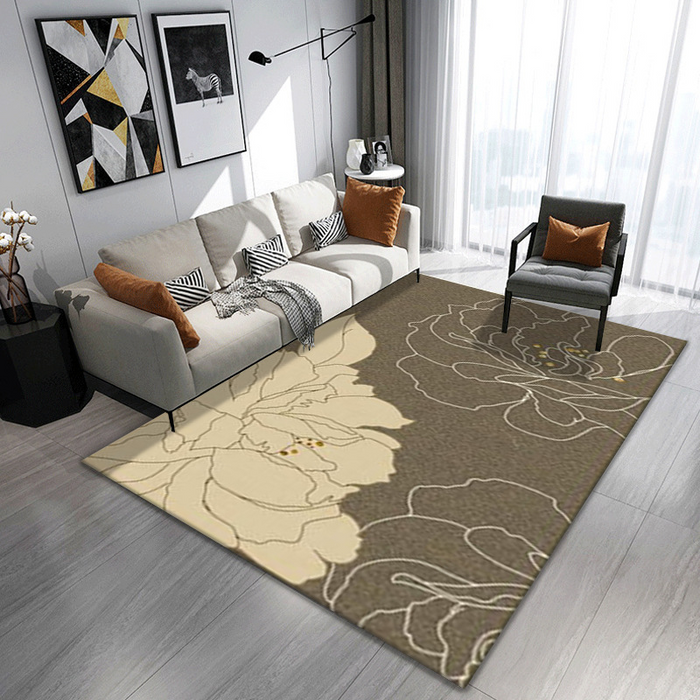 Luxurious Abstract Gradient Carpet