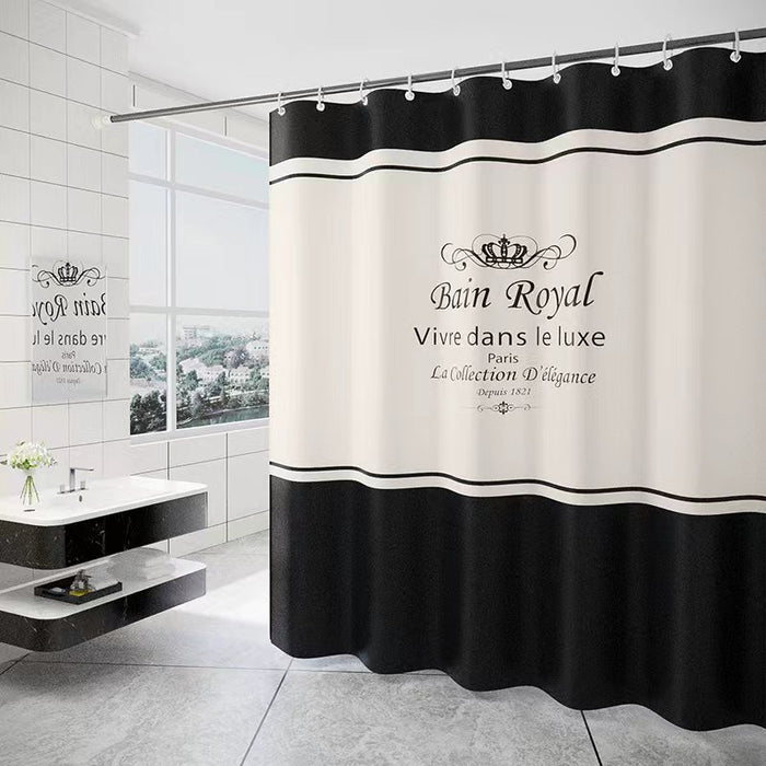 Waterproof Shower Curtain (Bain Royal)