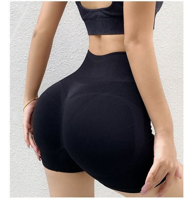 Women's Seamless Butt Lifting Yoga Shorts for Fitness