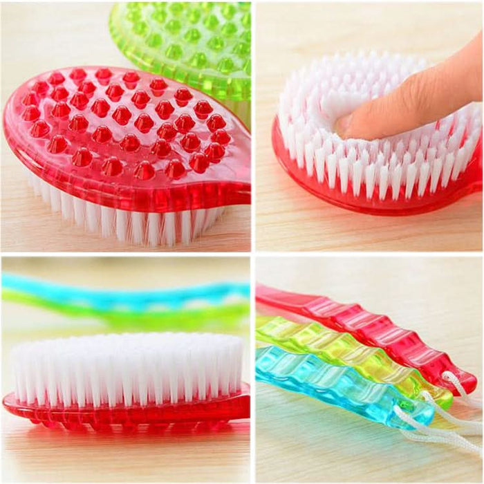 Long Handle Exfoliating Sponge Scrubber Brush