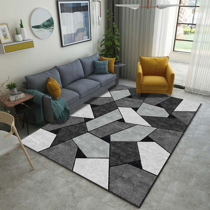 Luxurious Abstract Gradient Carpet