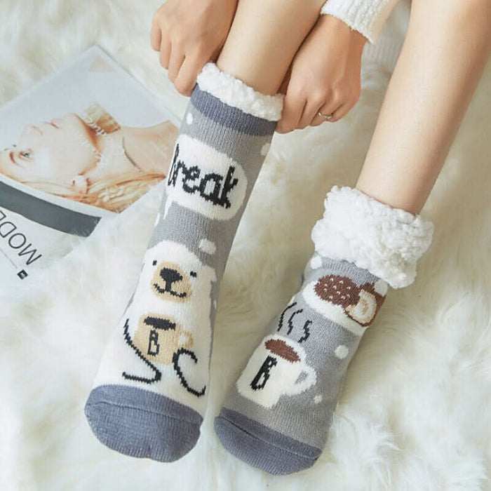 Warm sleep socks