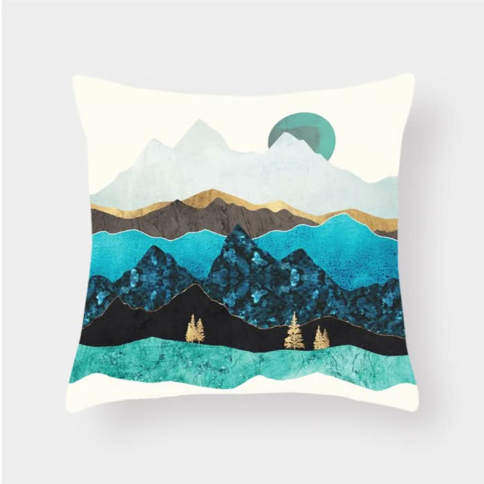 Landscape Lumbar Cushion Cover