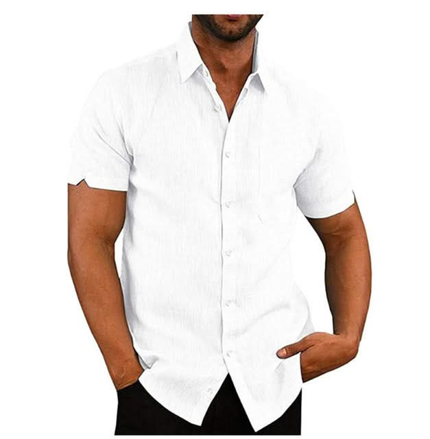 Men's Casual Loose Fit Short Sleeve Summer Tee Shirt