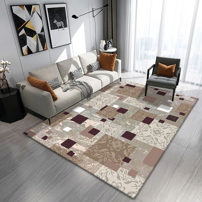 Luxurious Abstract Gradient Carpet