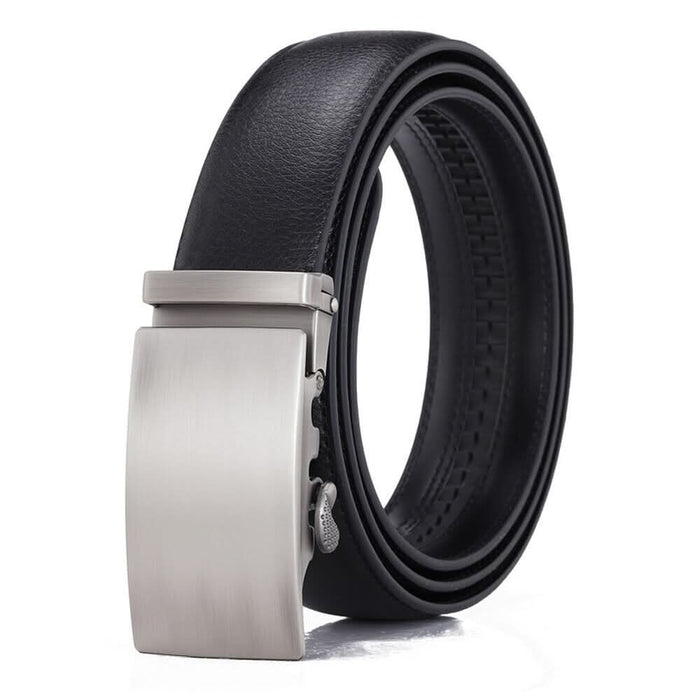 Men's Microfiber Leather Ratchet Belt