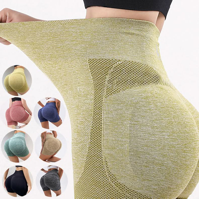 Women's Seamless Butt Lifting Yoga Shorts for Fitness