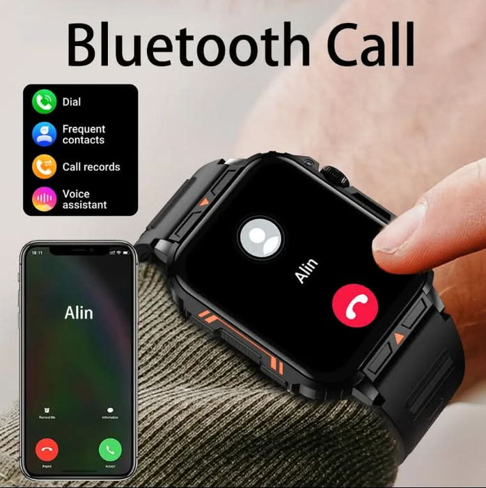 Sports Smartwatch Fitness Tracker with Call Answering