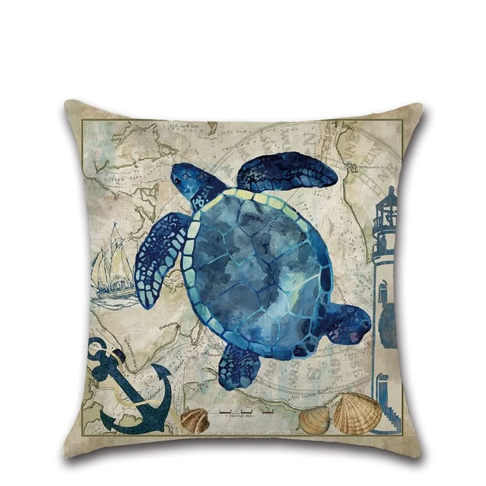 Turtle Cushion Cover