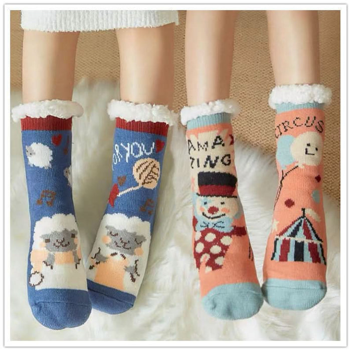 Warm sleep socks