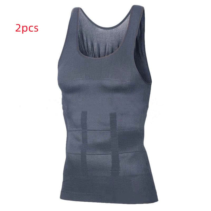 Men's Body Shaping Tummy Control Vest