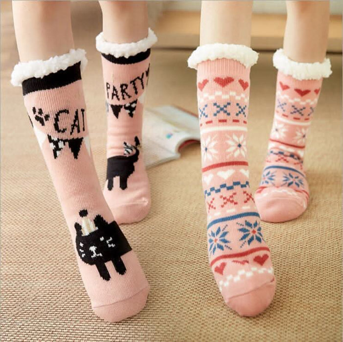 Warm sleep socks