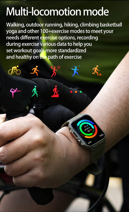 Sports Smartwatch Fitness Tracker with Call Answering