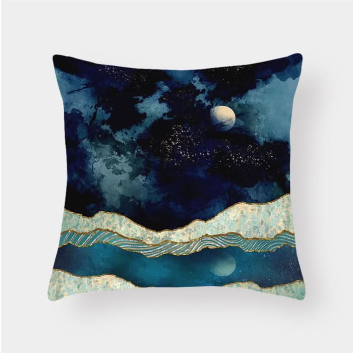 Landscape Lumbar Cushion Cover