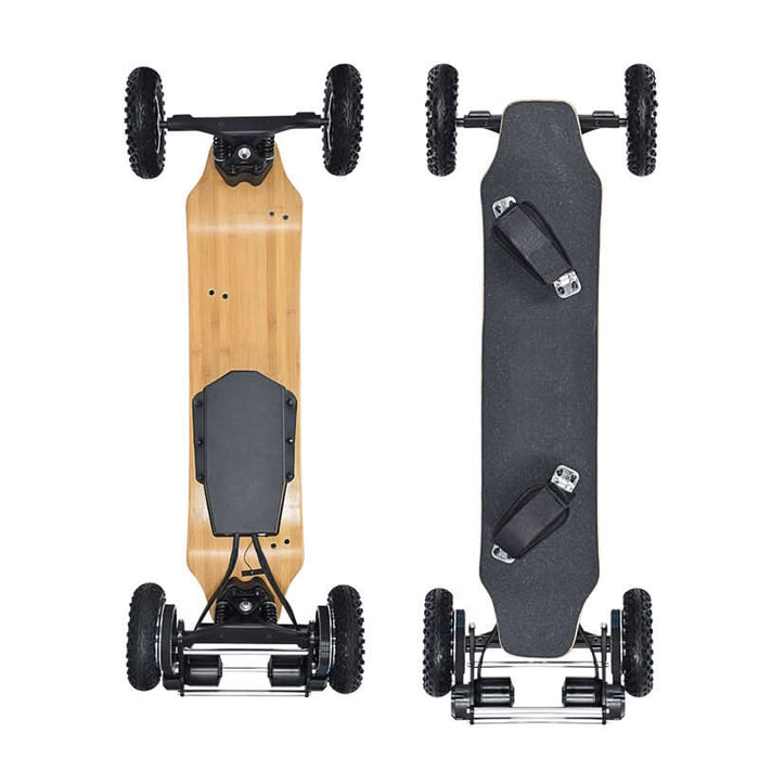 Independent Suspension Shock-Absorbing Skateboard