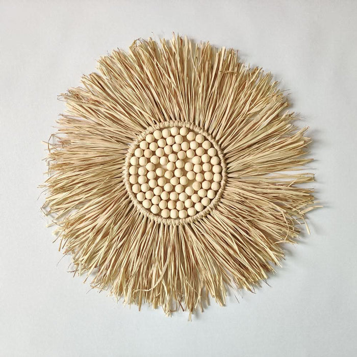 Wall Decorations Raffia Mirror Decorative Wall Hangings Mirror