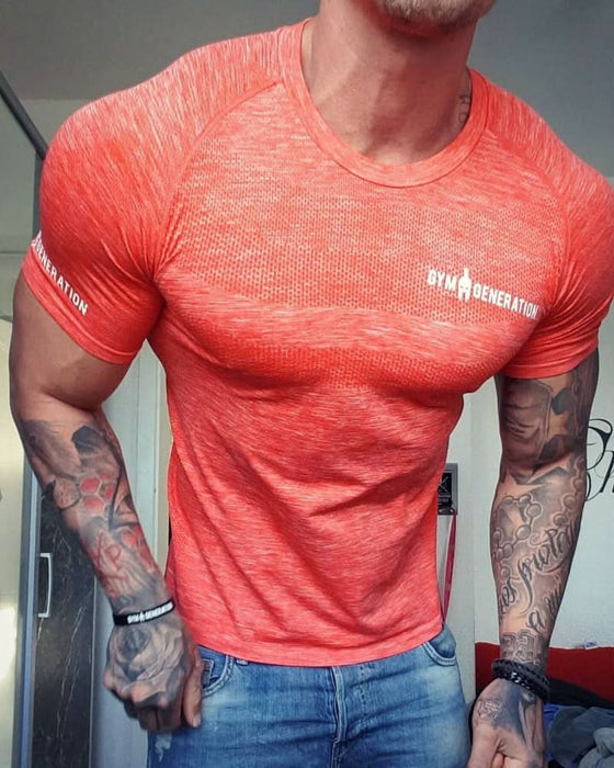 Short Sleeve Men's Workout Shirt