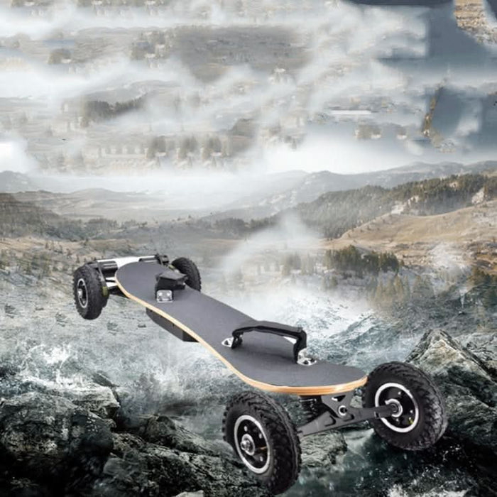 Independent Suspension Shock-Absorbing Skateboard