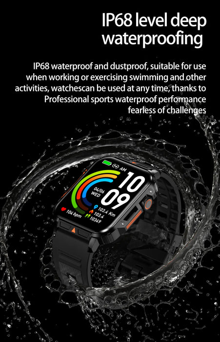 Sports Smartwatch Fitness Tracker with Call Answering