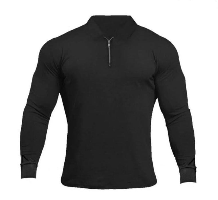 Men's Long Sleeve Polo Shirt